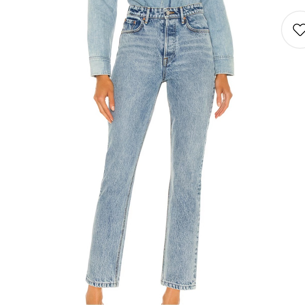 GRLFRND Karolina High Rise Straight Jean